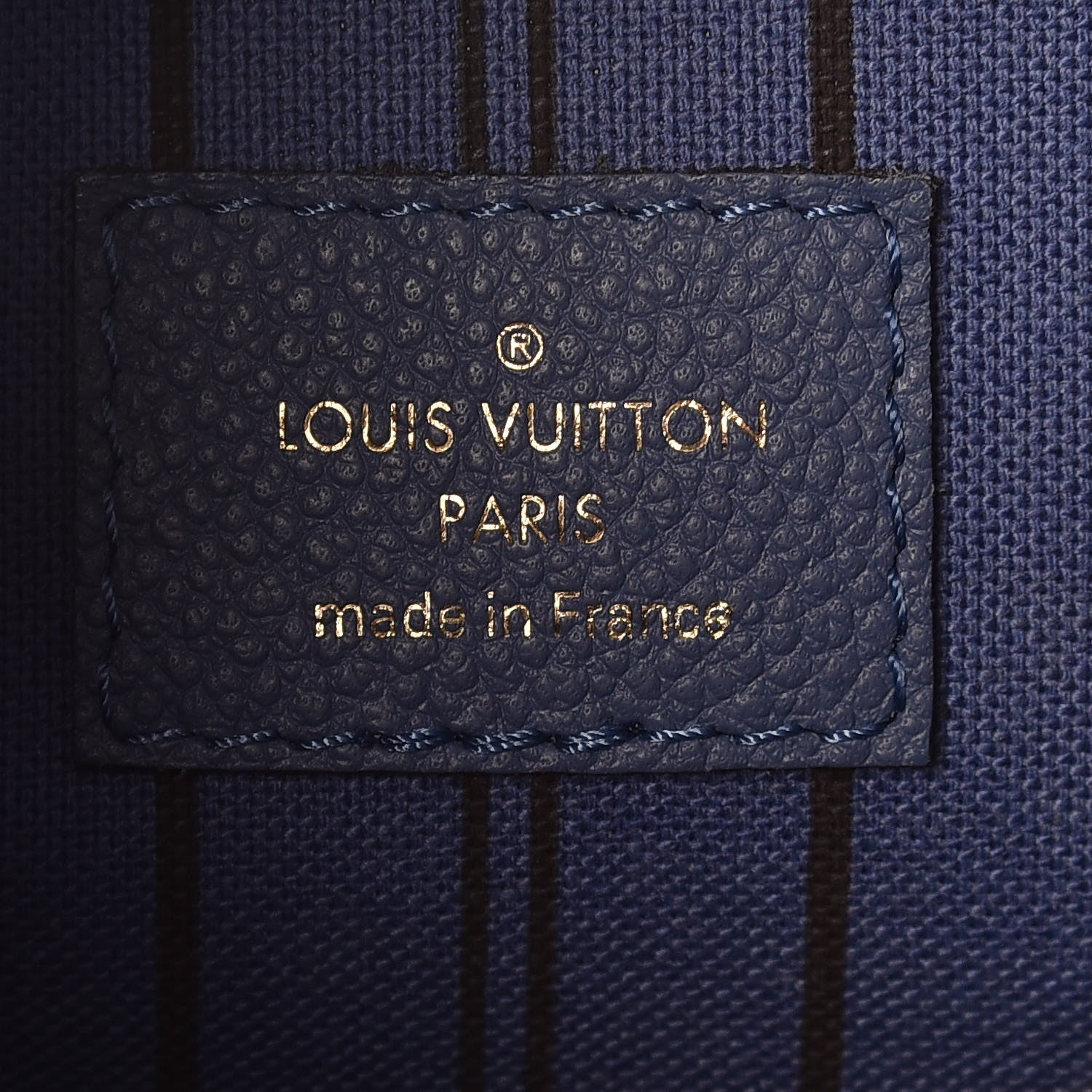 Louis Vuitton Empreinte Montaigne BB Denim 6 of 11