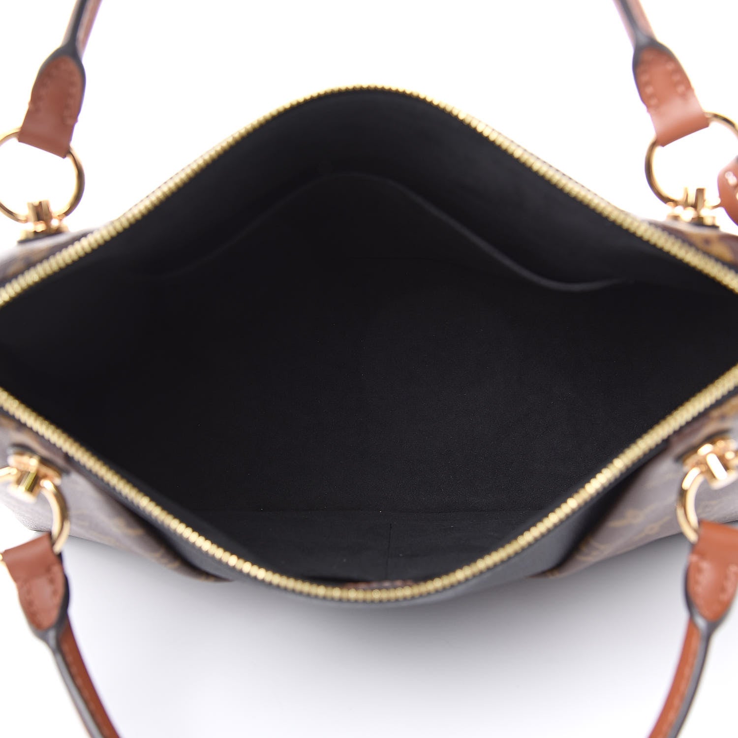 Louis Vuitton Monogram V Tote MM Black 5 of 10