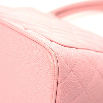 Chanel Caviar Quilted Medallion Tote Light Pink 11 of 19
