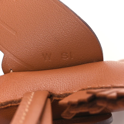 Hermes Milo Lambskin Swift Grigri Rodeo Pegase Horse Bag Charm PM Gold 4 of 5