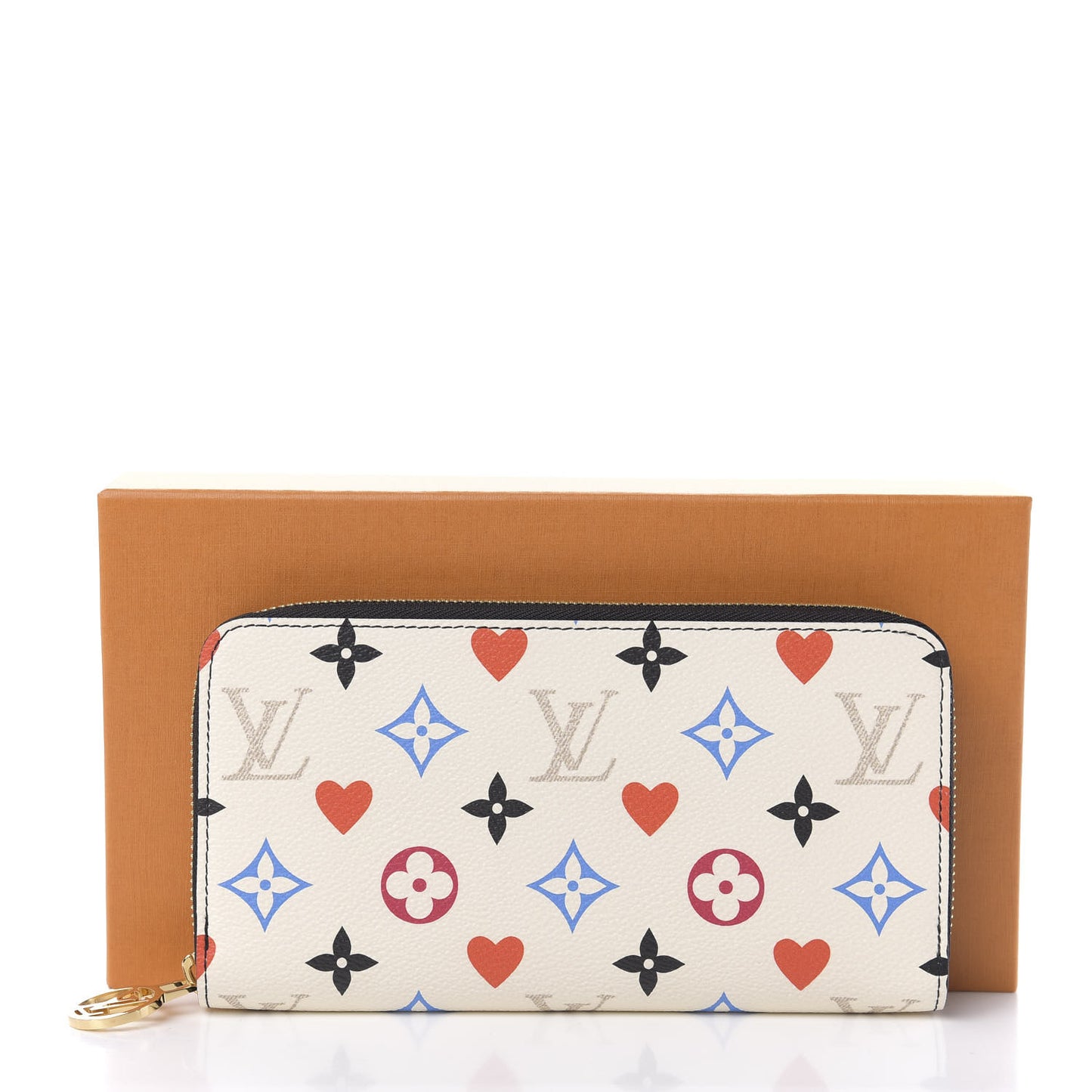 Game On Zippy Wallet White