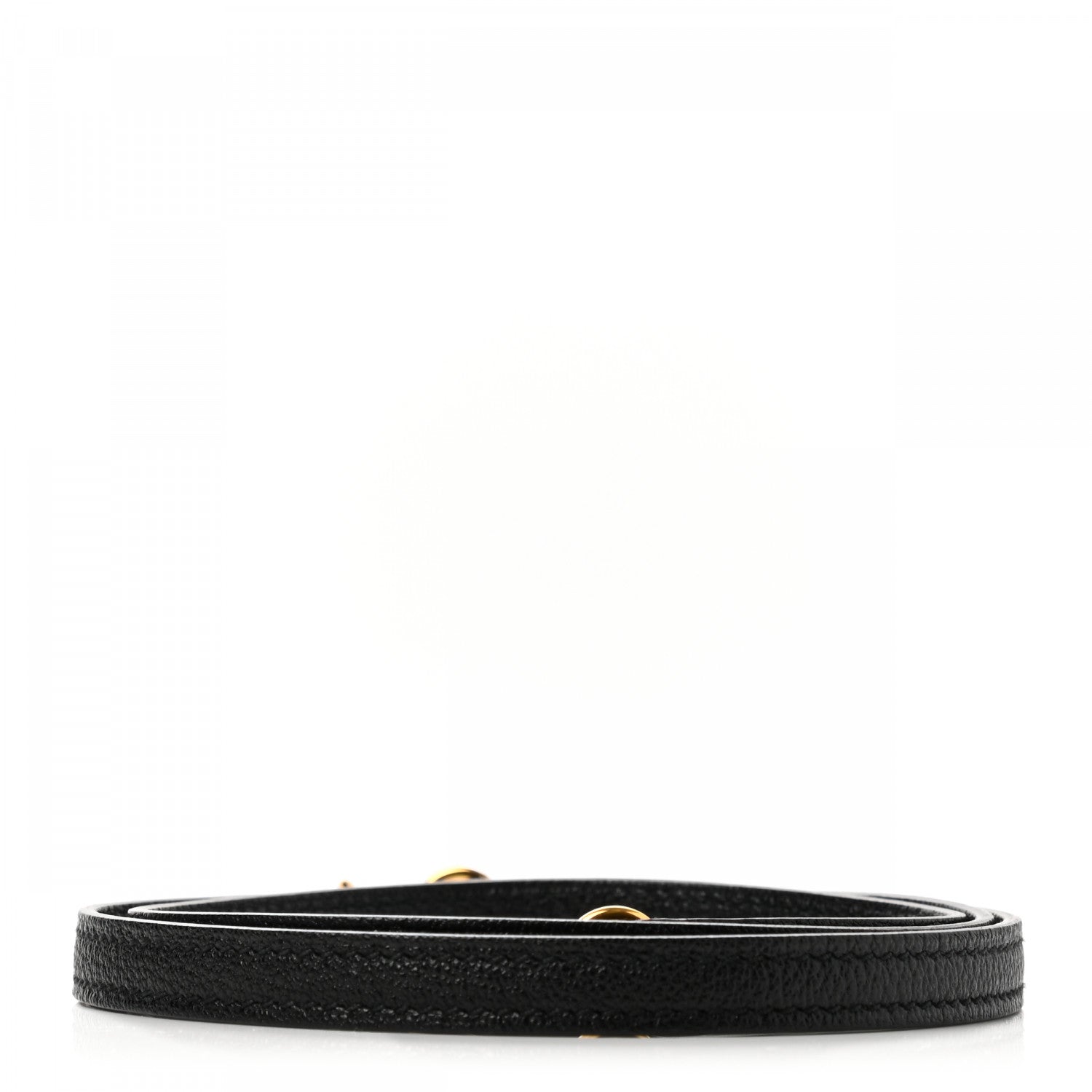 Hermes Chevre Mini Kelly Shoulder Strap Black 2 of 4