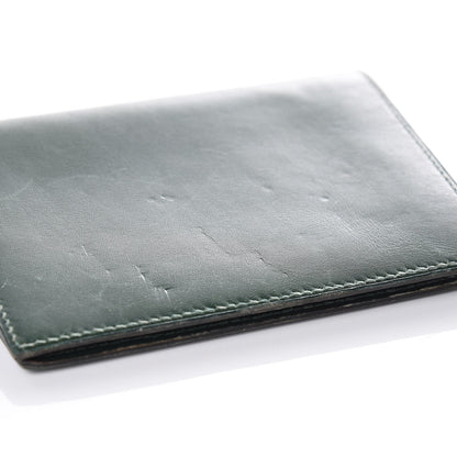 Hermes Box Photo Holder Wallet Vert Fonce 9 of 9
