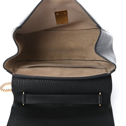 Chloe Grained Lambskin Mini Drew Shoulder Bag Black 5 of 9