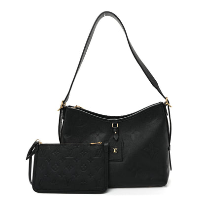 Louis Vuitton Empreinte Carryall PM Black 3 of 10