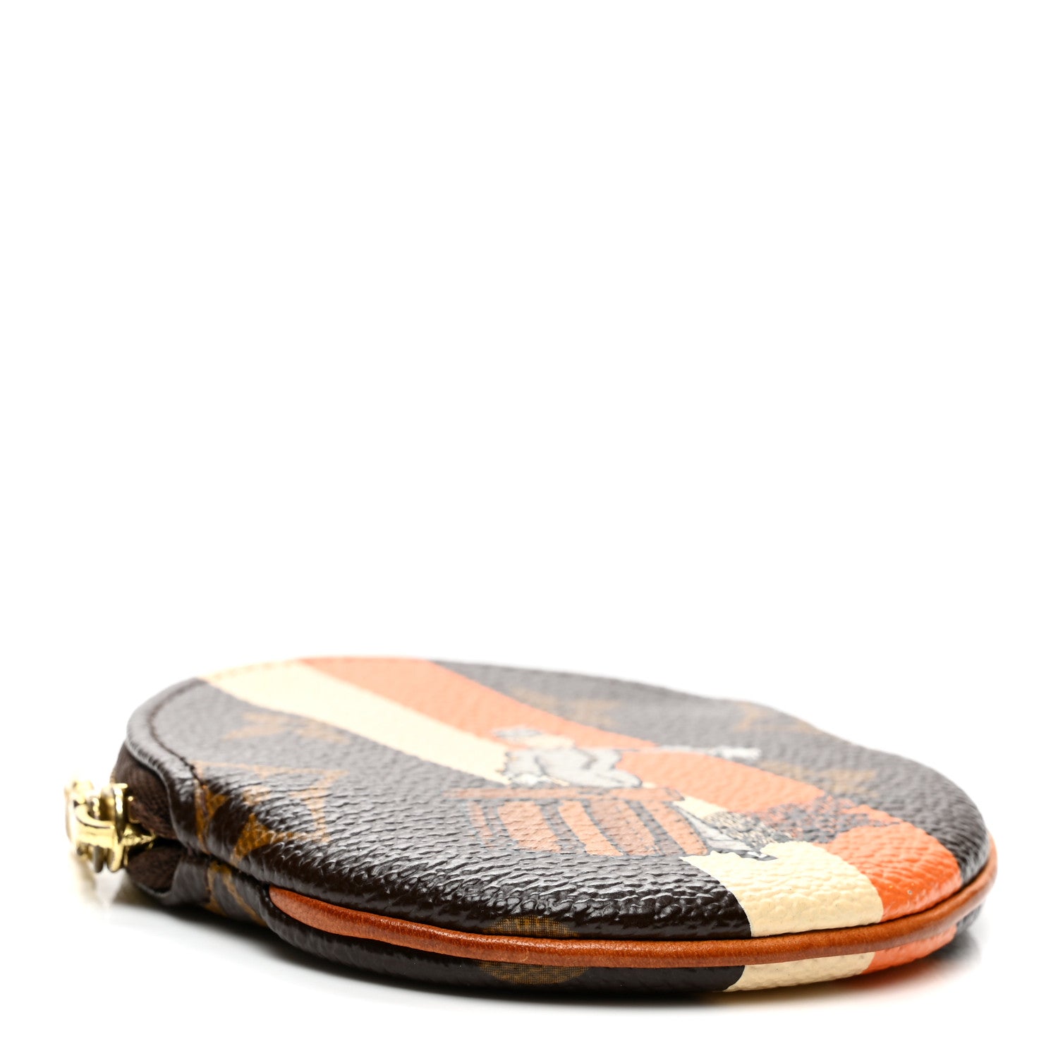 Louis Vuitton Monogram Groom Round Coin Purse 4 of 9
