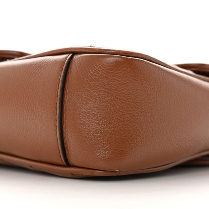 Gucci Azalea Calfskin Matelasse Diagonal Mini GG Marmont Shoulder Bag Cuir 11 of 18