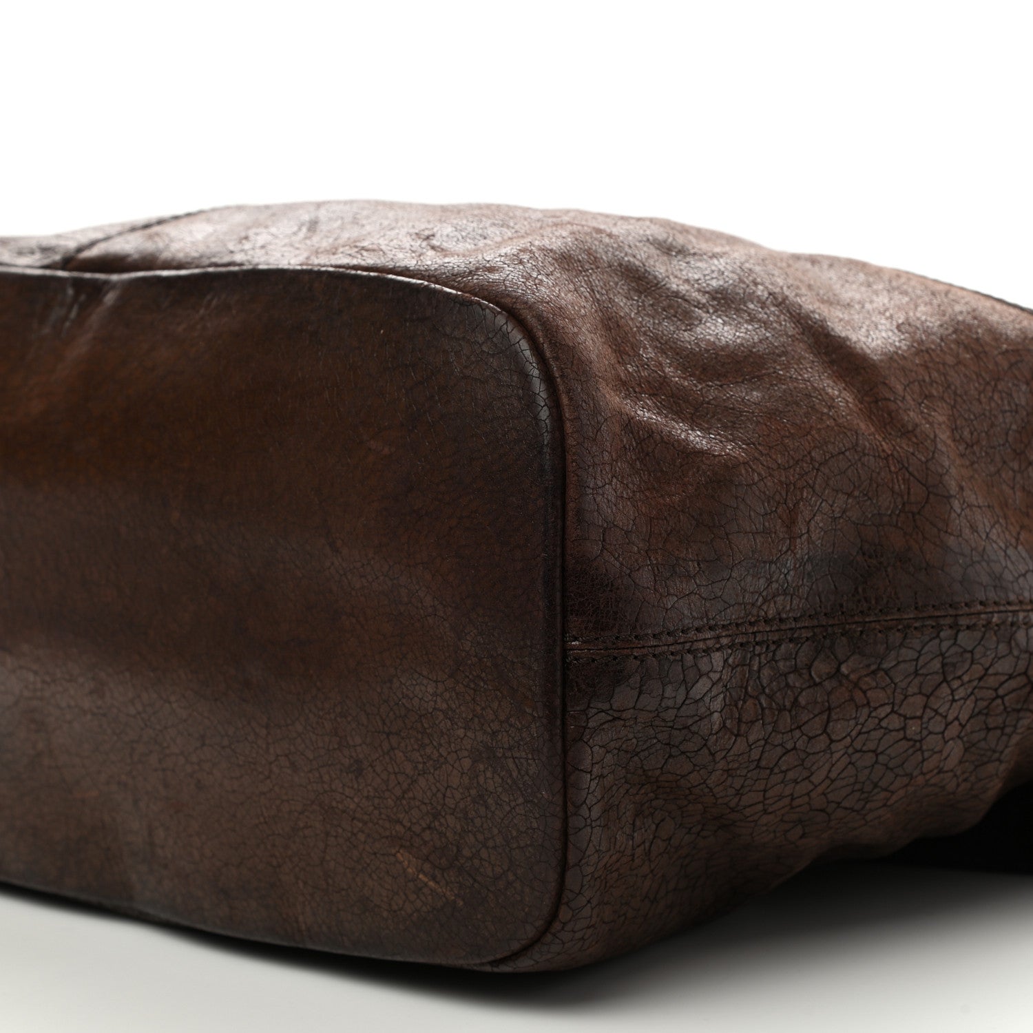 Givenchy Crackled Calfskin Large Nightingale Brown 5 of 12