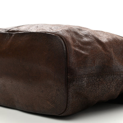 Givenchy Crackled Calfskin Large Nightingale Brown 5 of 12
