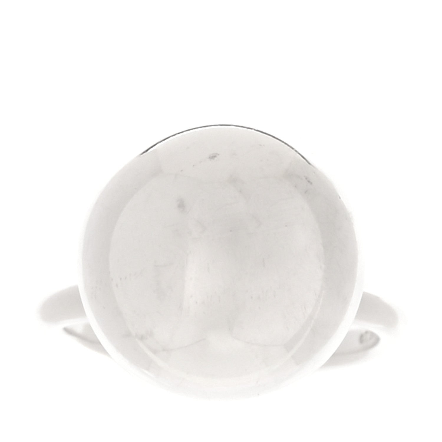 Tiffany Sterling Silver 15.75mm Hardwear Ball Ring 54 7 1 of 5
