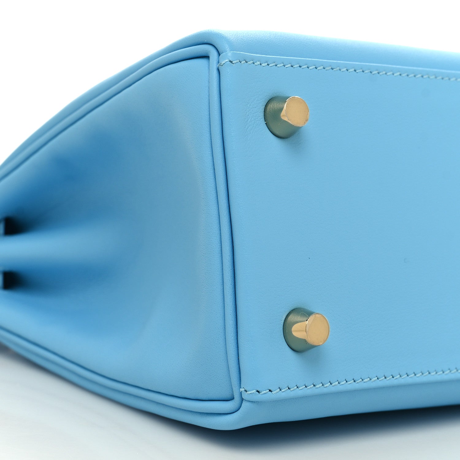 Hermes Swift Kelly Retourne 25 Celeste 9 of 11