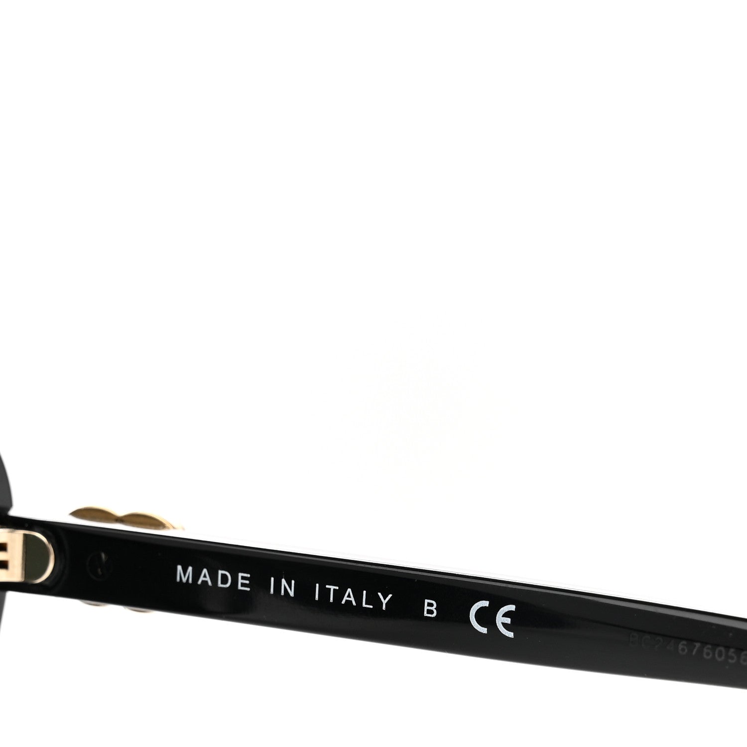 Chanel Acetate Cat Eye CC Sunglasses 5432-A Black 6 of 6