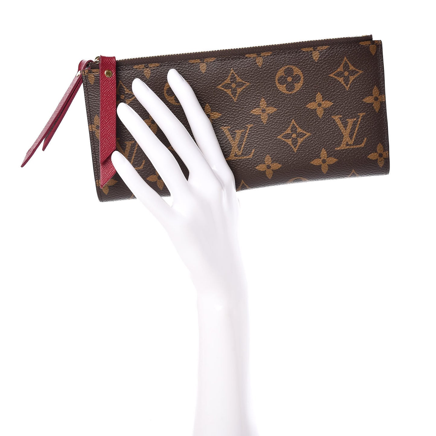 Monogram Adele Wallet Fuchsia