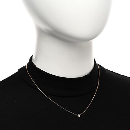 Cartier 18K Pink Gold Diamond XS D'Amour Pendant Necklace 2 of 5