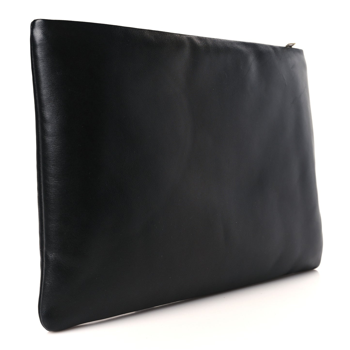 Lambskin Small Calypso Pouch Black