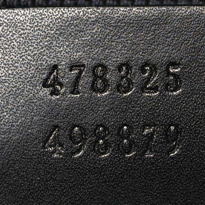 Gucci GG Supreme Monogram Web Belt Bag Black Grey 7 of 10