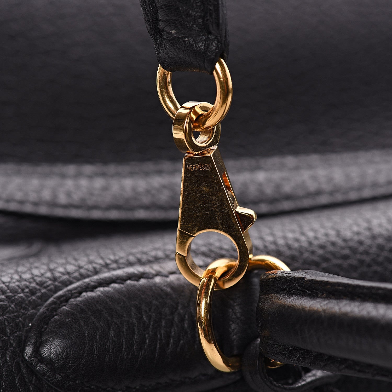 Hermes Togo Kelly Retourne 35 Black 28 of 34