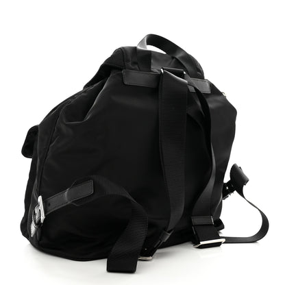 Prada Nylon Vela Medium Backpack Black 3 of 9