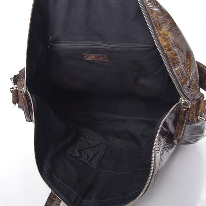 Givenchy Crinkled Patent Leather Large Nightingale Brown 5 of 10