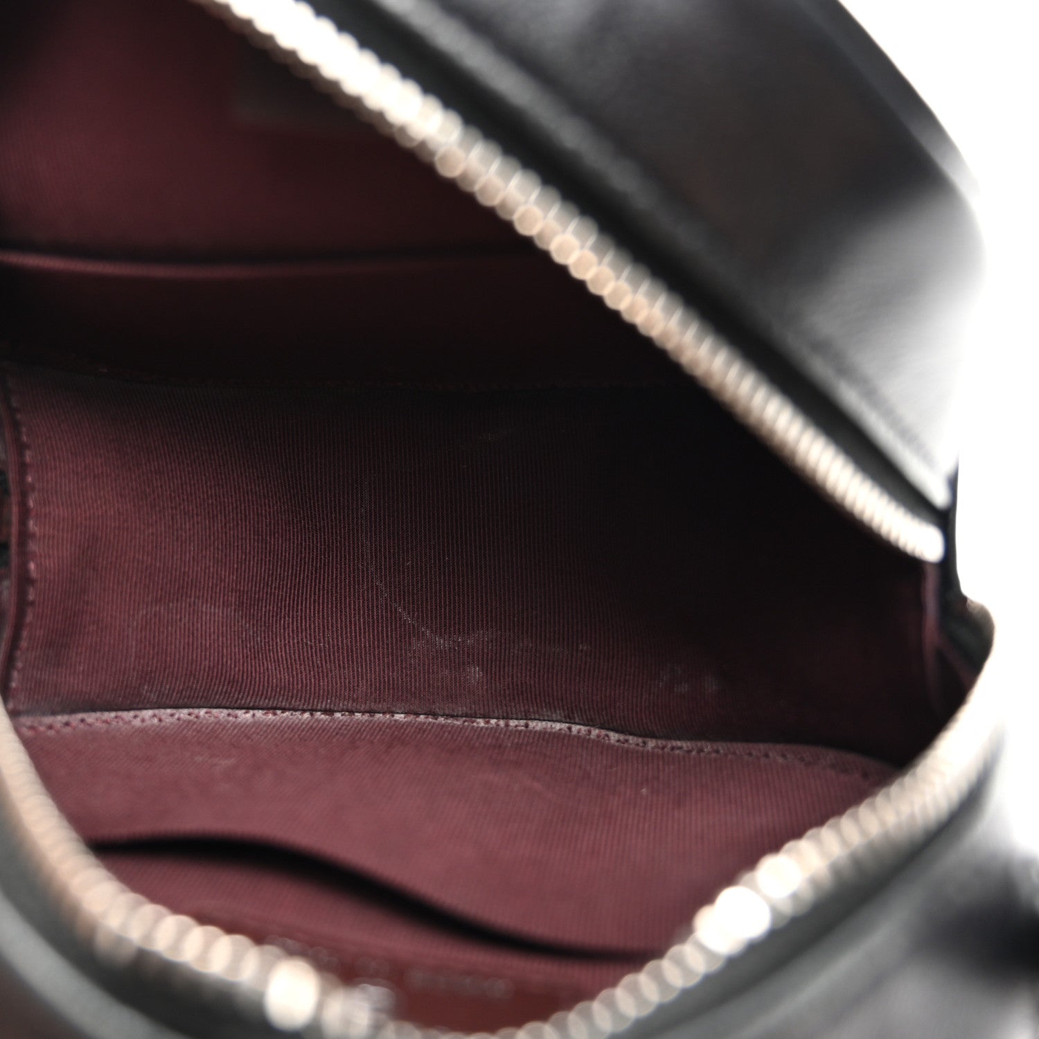 Chanel Lambskin Quilted Round Clutch With Chain Black 5 of 10