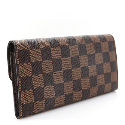 Louis Vuitton Damier Ebene Emilie Wallet 3 of 6