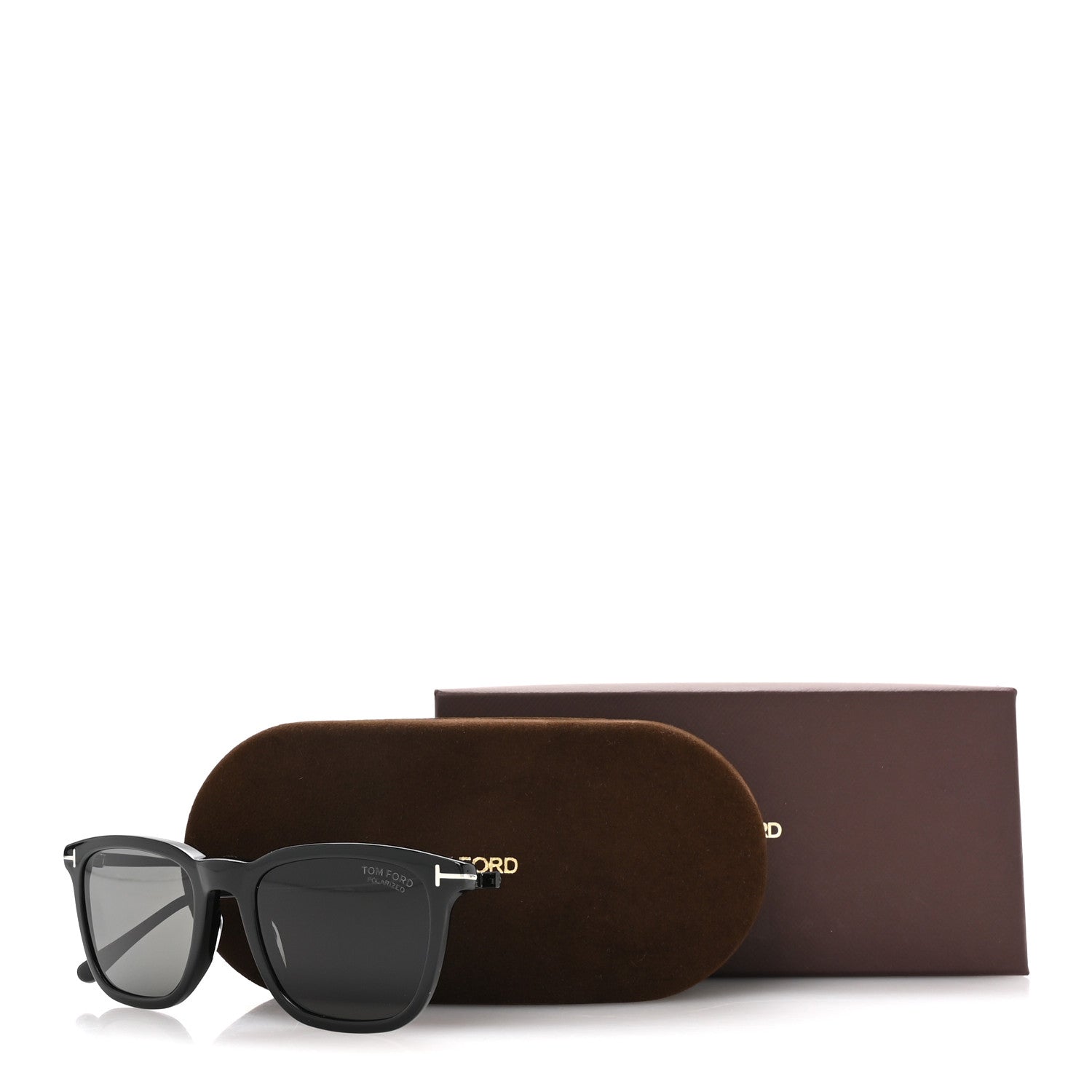 Tom Ford Polarized Arnaud TF625 Sunglasses Black 8 of 8