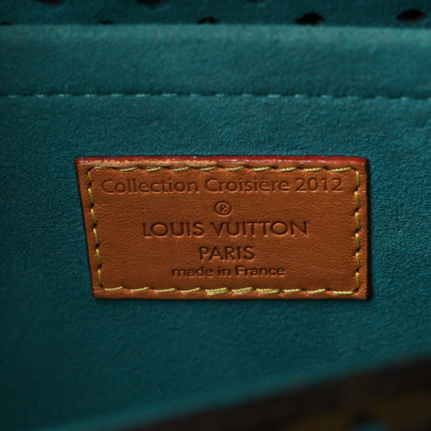 Monogram SC Flore Saumur Teal