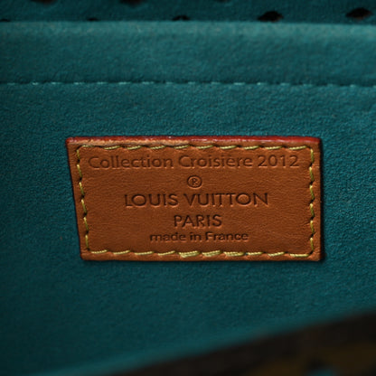 Louis Vuitton Monogram SC Flore Saumur Teal 6 of 10