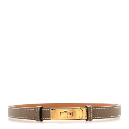 Hermes Epsom Kelly Belt Etoupe 1 of 4