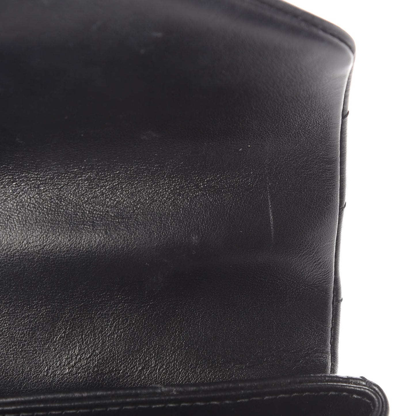 Calfskin Y Quilted Monogram Toy Loulou Crossbody Bag Black