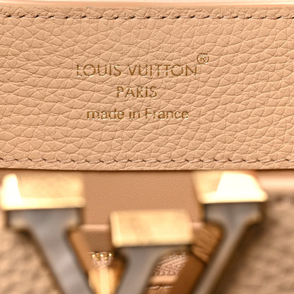 Louis Vuitton Taurillon Pearl Capucines BB Sable Quartz 6 of 10