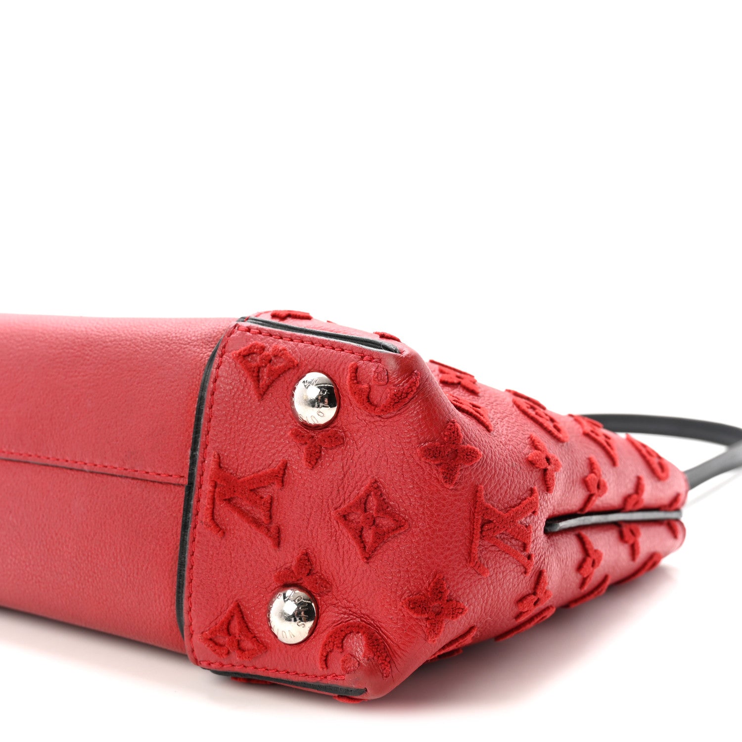 Louis Vuitton Veau Cachemire Tote W BB Cerise 9 of 9