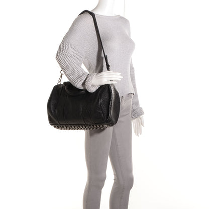 Alexander Wang Pebbled Lambskin Rocco Black Nickel Hardware 2 of 7