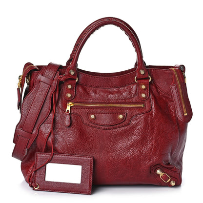 Balenciaga Agneau Giant 12 Gold Hardware Velo Rouge Cerise 1 of 15