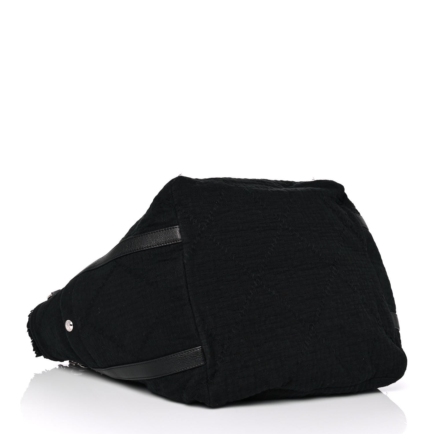 Chanel Canvas Small Double Face Tote Black 4 of 11