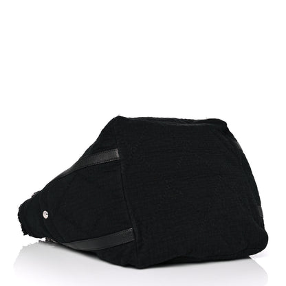 Chanel Canvas Small Double Face Tote Black 4 of 11