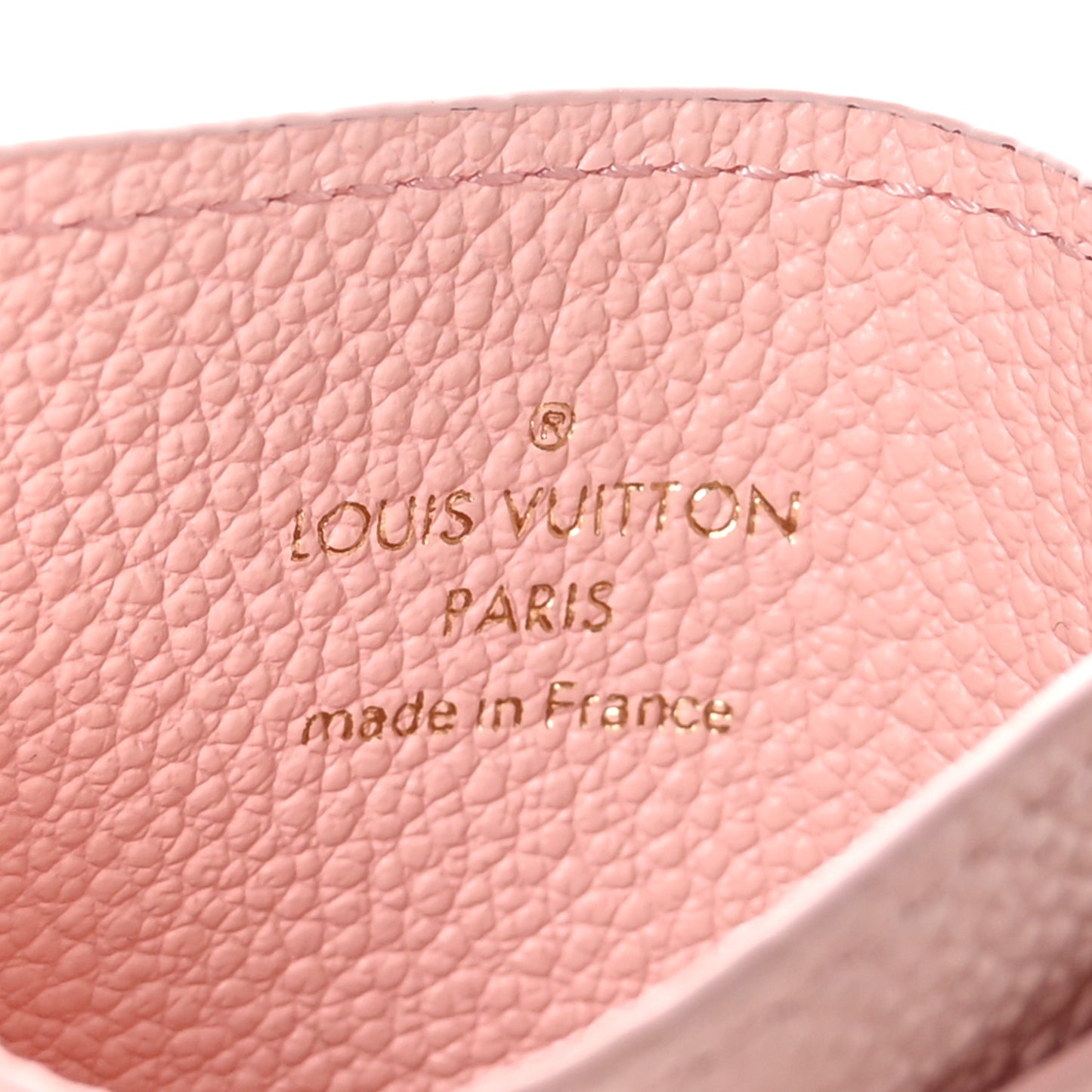 Empreinte Monogram LV Charms Card Holder Pink Opale