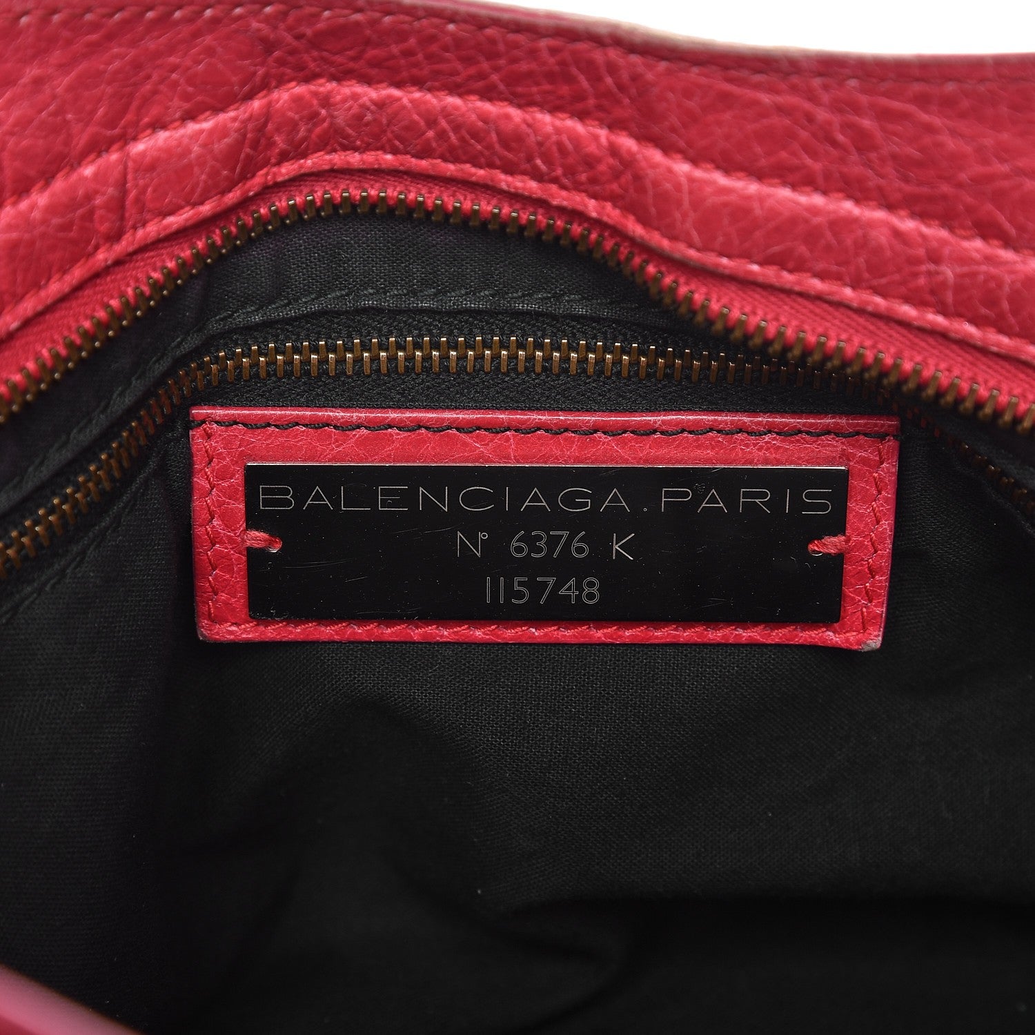 Balenciaga Agneau Classic Hardware City Rose Thulian 7 of 16