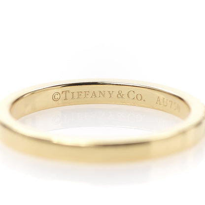 Tiffany 18K Yellow Gold Diamond Novo Half Circle Band Ring 49 5 4 of 5