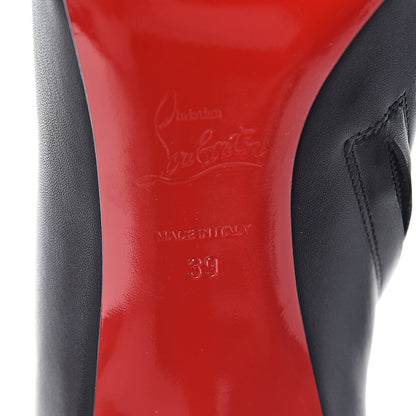 Christian Louboutin Calfskin Belle 85 Ankle Boots 39 Black 8 of 10