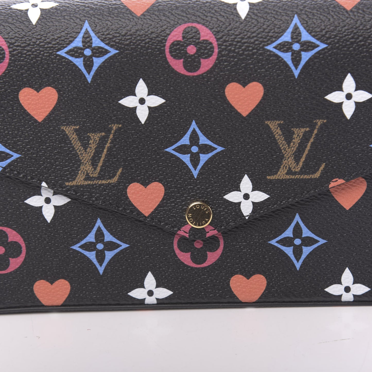 Game On Felicie Chain Wallet Black
