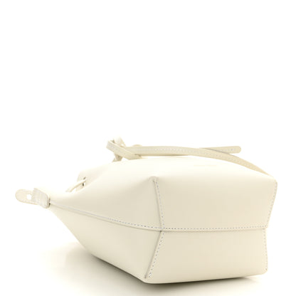 Mansur Gavriel Calfskin Mini Bucket Bag White 3 of 8