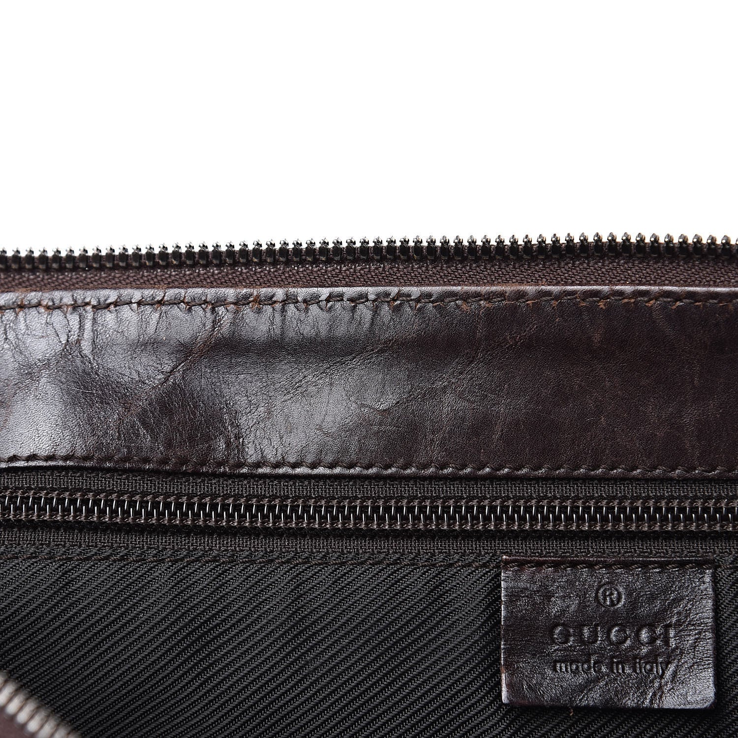 Gucci Denim Monogram Flat Messenger Bag Black 14 of 16