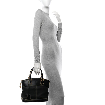 Louis Vuitton Suhali Lockit PM Black 2 of 14