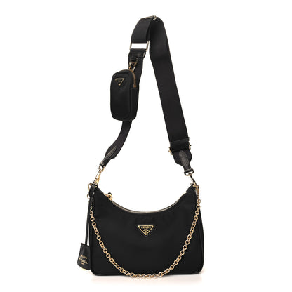 Prada Nylon Re-Edition 2005 Shoulder Bag Black 1 of 9