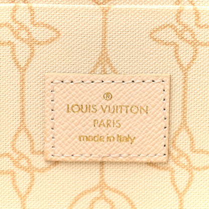 Louis Vuitton Damier Azur Nautical Pochette Felicie Chain Wallet 7 of 10