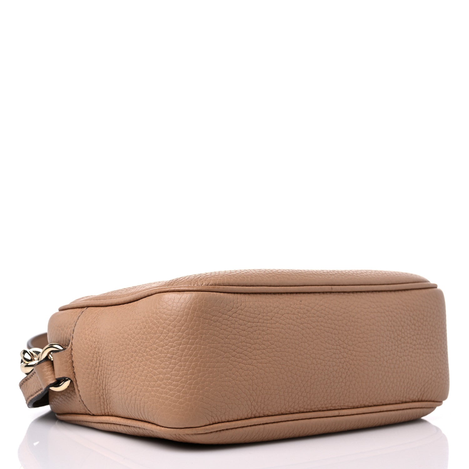 Gucci Pebbled Calfskin Small Soho Disco Bag Camelia 4 of 14