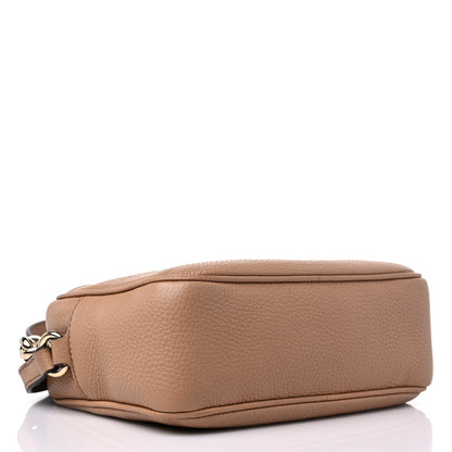 Gucci Pebbled Calfskin Small Soho Disco Bag Camelia 4 of 14