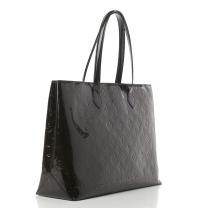 Louis Vuitton Vernis Wilshire MM Blue Infini 3 of 11
