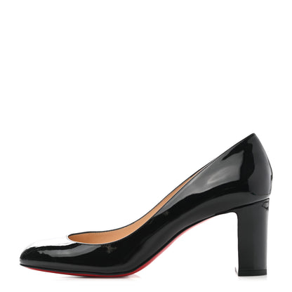 Christian Louboutin Patent Cadrilla 70 Pumps 40.5 Black 1 of 11